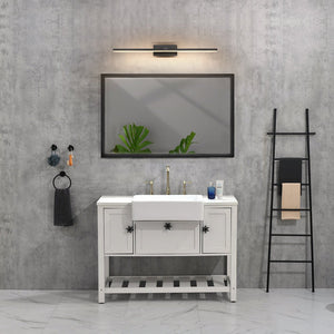 Farmhouze Light-Modern 1-Light Linear LED Bathroom Vanity Wall Sconce-Wall Sconce-White-23in