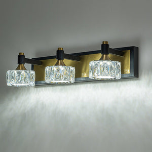 Farmhouze Light-Modern 3-Light Dimmable LED Crystal Vanity Light-Wall Sconce-3-Light (Pre-Order)-