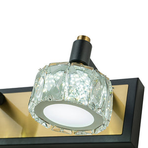 Farmhouze Light-Modern 3-Light Dimmable LED Crystal Vanity Light-Wall Sconce-3-Light (Pre-Order)-