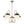 Load image into Gallery viewer, Farmhouze Light-Modern 5-Light Goose Arm Opal Glass Globe Chandelier-Chandelier-Nickel-
