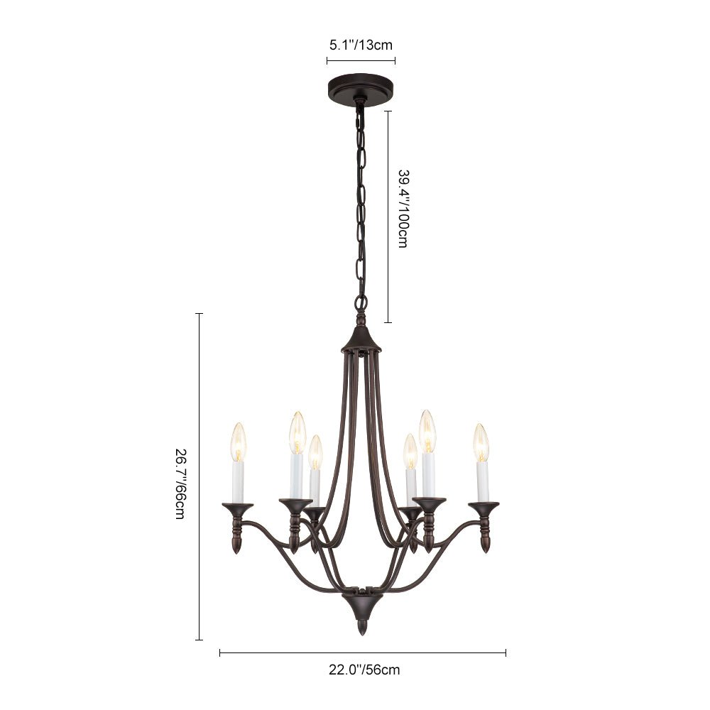 Fanshawe 6 Light Chandelier