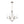 Load image into Gallery viewer, Farmhouze Light-Modern Farmhouse 6-Light Candle Empire Chandelier-Chandelier-Nickel-

