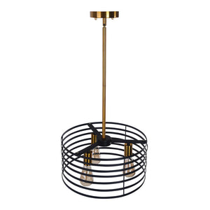 Farmhouze Lighting-Farmhouse Round Cage Pendant Light-Pendant-Default Title-