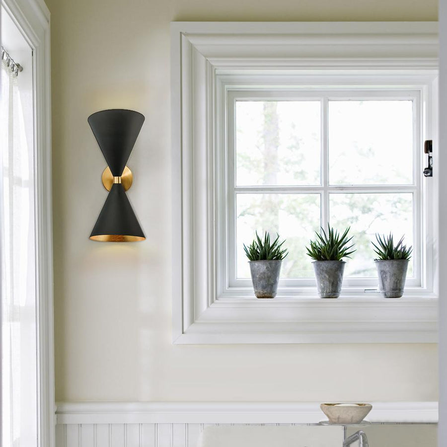 Farmhouze Lighting-Mid Century Cone Wall Sconce-Wall Sconce-Default Title-